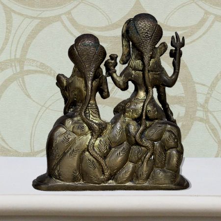 Brass Shiv Parivar (ht-6.7 Inches)